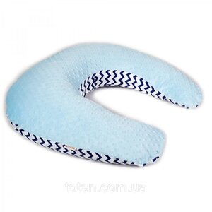 Подушка для вагітних Minky blue, голубий