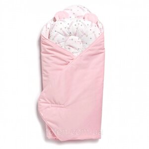 Набір конверт-плед з подушкою Bear, 100х100 см, pink, рожевий в Харківській області от компании Интернет - Магазин "Детки - Конфетки"