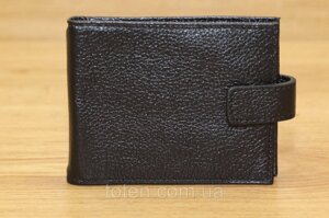 Компактний гаманець затискач з натуральної шкіри Dekol (13337) топ
