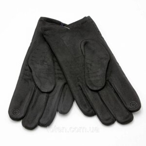 Рукавички чоловічі, Кешемір, Зимові теплі сенсорні рукавички, Плащівка + кашемір топ