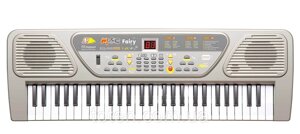 Піаніно, синтезатор з мікрофоном Дитячий орган 54 клавіші USB (MP3). 2 динаміка. Від мережі MQ 806