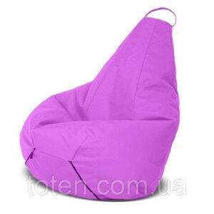 Крісло - Мішок, груша для дитячих і ігрових кімнат, 60х90 см, Фіолетовий