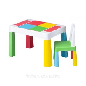 Комплект дитячий стіл та стілець Multifun