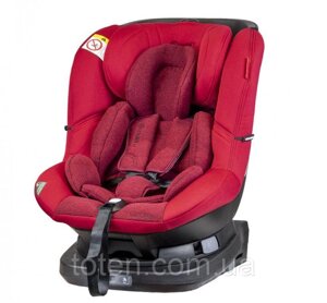 Автокрісло дитяче з подушкою для голови і вкладишем Coletto Millo 0-18 ISOFIX 9024-CMIs-12 red, червоний Т