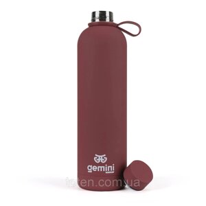 Термос Gemini Sport 1000мл колір Бордовий BG09-15 топ