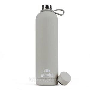 Термос Gemini Sport 1000мл колір сірий BG09-12 топ