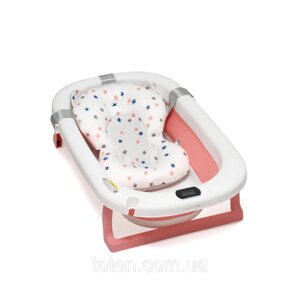 Ванночка складна силіконова pink