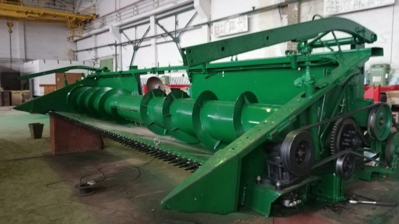 Перероборудование жаток в Украине