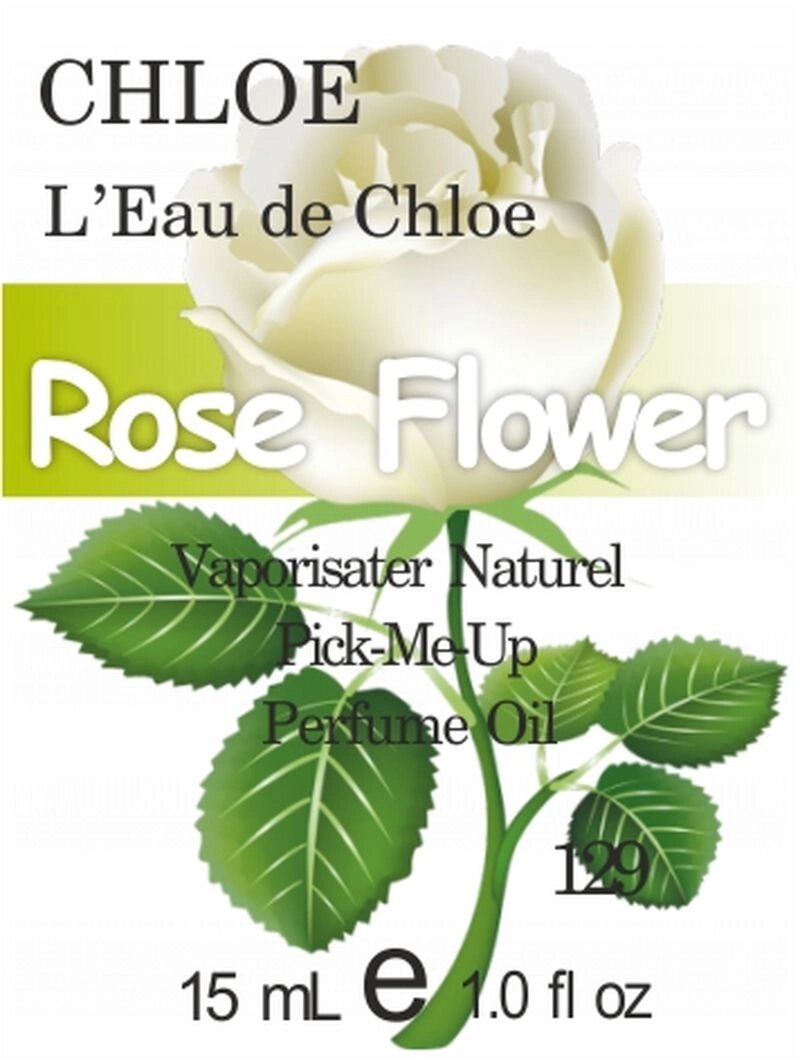 129 L'Eau de Chloe Chloe 15 мл від компанії Reni Parfum | Ameli | Наливна парфумерія | Парфумерні масла | Флакони - фото 1