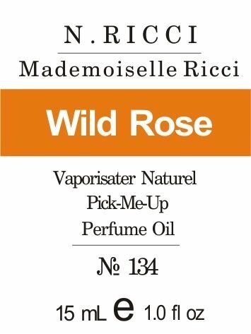 134 Mademoiselle Ricci від N. RICCI - Oil 50 мл від компанії Reni Parfum | Ameli | Наливна парфумерія | Парфумерні масла | Флакони - фото 1