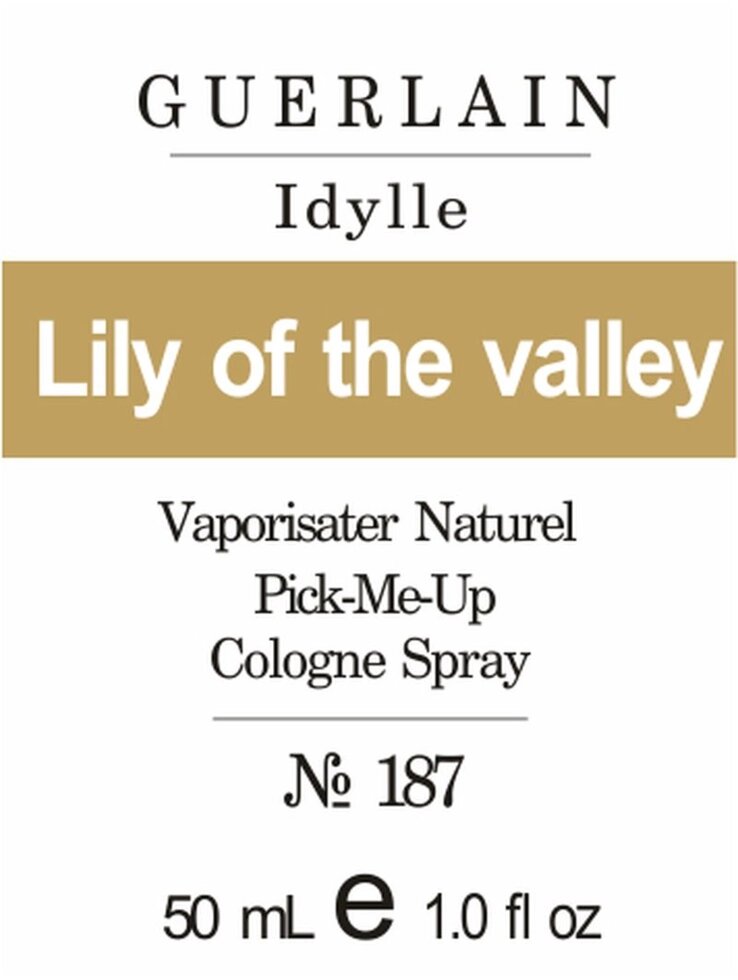 187 «Idylle» від Idylle Guerlain - 50 мл від компанії Reni Parfum | Ameli | Наливна парфумерія | Парфумерні масла | Флакони - фото 1