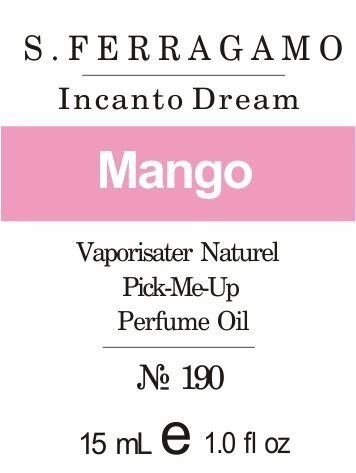 190 «Incanto Dream» від Salvatore Ferragamo - Oil 50 мл від компанії Reni Parfum | Ameli | Наливна парфумерія | Парфумерні масла | Флакони - фото 1
