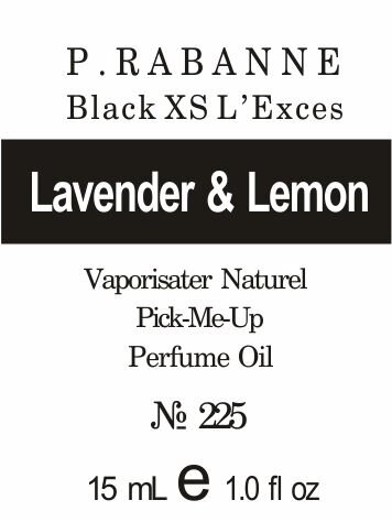 225 «Black XS L'Exces» від P. Rabanne - 15 мл від компанії Reni Parfum | Ameli | Наливна парфумерія | Парфумерні масла | Флакони - фото 1