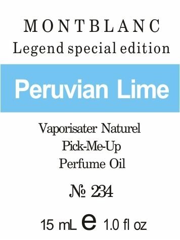234 «Legend special edition» від Montblanc - 15 мл від компанії Reni Parfum | Ameli | Наливна парфумерія | Парфумерні масла | Флакони - фото 1