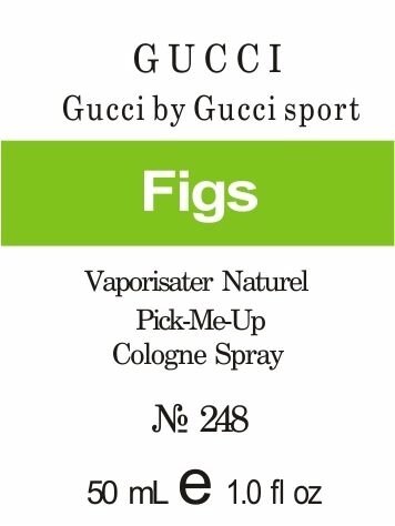 248 Gucci by Gucci sport pour homme від Gucci - 15 мл від компанії Reni Parfum | Ameli | Наливна парфумерія | Парфумерні масла | Флакони - фото 1