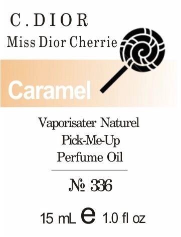 336 Miss Dior Cherie Christian Dior Oil 50 мл від компанії Reni Parfum | Ameli | Наливна парфумерія | Парфумерні масла | Флакони - фото 1