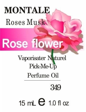 349 Roses Musk Montale Oil 50 мл від компанії Reni Parfum | Ameli | Наливна парфумерія | Парфумерні масла | Флакони - фото 1