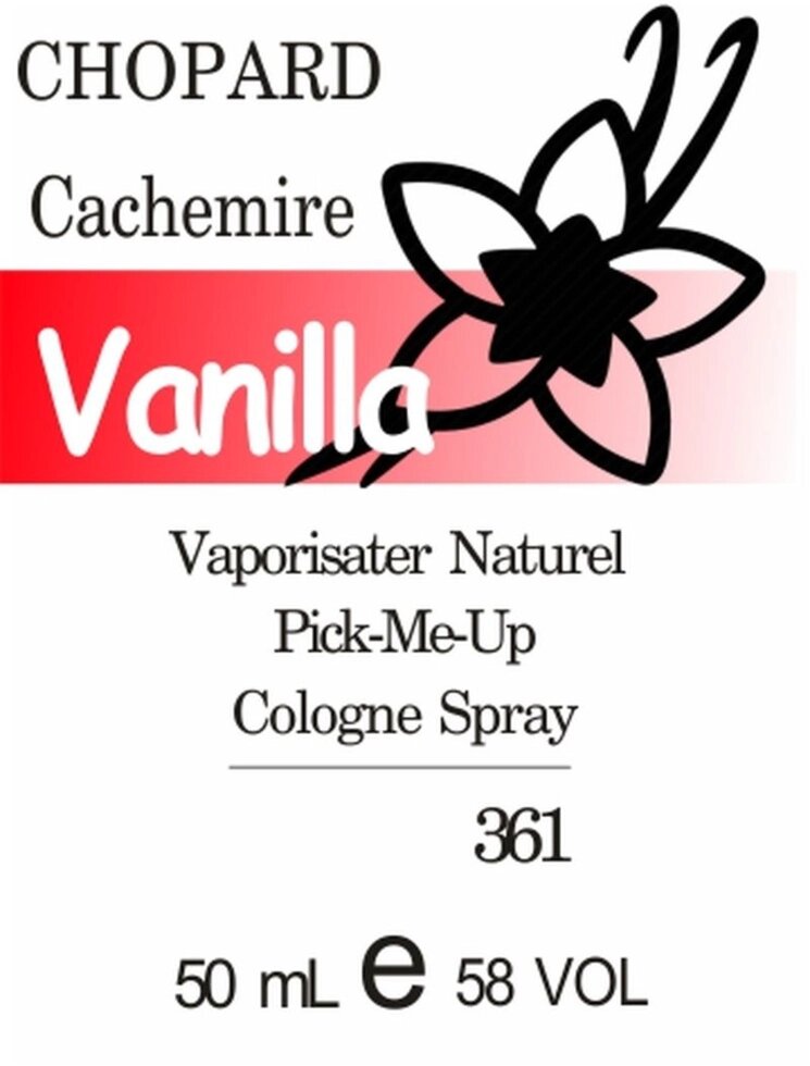361 Cachemire CHOPARD - 50мл від компанії Reni Parfum | Ameli | Наливна парфумерія | Парфумерні масла | Флакони - фото 1