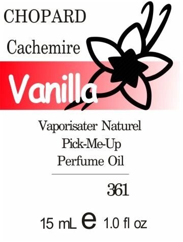 361 Cachemire CHOPARD - Oil 50 мл від компанії Reni Parfum | Ameli | Наливна парфумерія | Парфумерні масла | Флакони - фото 1