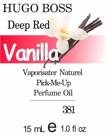 381 Deep Red H. BOSS - Oil 50 мл від компанії Reni Parfum | Ameli | Наливна парфумерія | Парфумерні масла | Флакони - фото 1