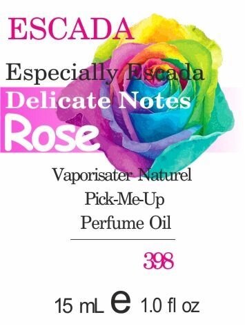 398 Especially Escada Delicate Notes Escada Oil 50 мл від компанії Reni Parfum | Ameli | Наливна парфумерія | Парфумерні масла | Флакони - фото 1
