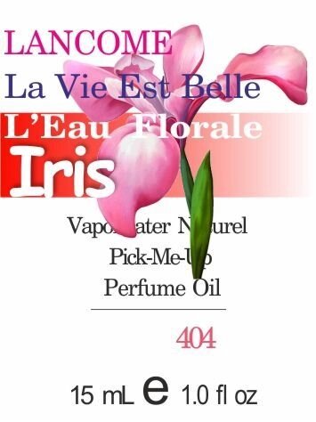 404 La Vie Est Belle L'Eau de Toilette Florale Lancome -Oil 50 мл від компанії Reni Parfum | Ameli | Наливна парфумерія | Парфумерні масла | Флакони - фото 1