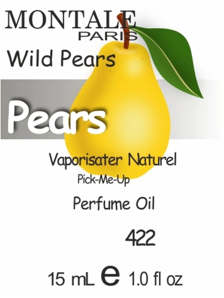 422 Wild Pears Montale unisex- 50мл від компанії Reni Parfum | Ameli | Наливна парфумерія | Парфумерні масла | Флакони - фото 1