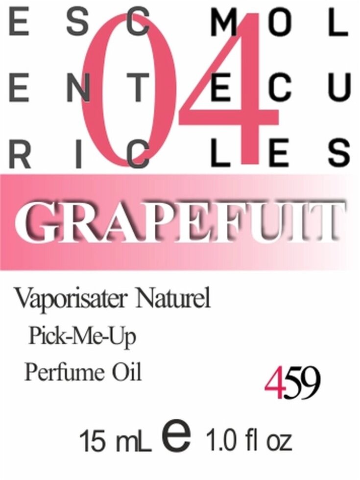 459 Escentric 04 Escentric Molecules - 15 мл від компанії Reni Parfum | Ameli | Наливна парфумерія | Парфумерні масла | Флакони - фото 1