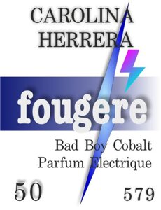 579 Bad Boy Cobalt Parfum Electrique Carolina Herrera 50 мл