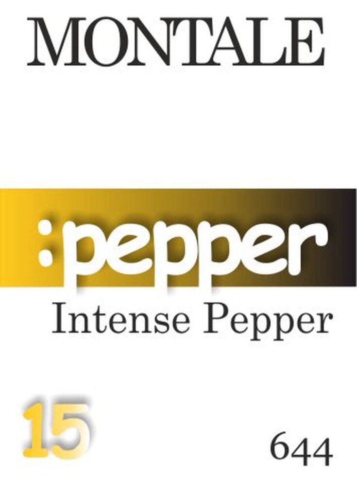 644 Montale Intense Pepper 15 мл від компанії Reni Parfum | Ameli | Наливна парфумерія | Парфумерні масла | Флакони - фото 1