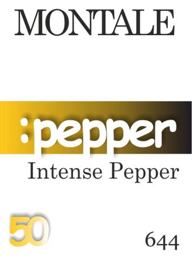 644 Montale Intense Pepper 50 мл від компанії Reni Parfum | Ameli | Наливна парфумерія | Парфумерні масла | Флакони - фото 1