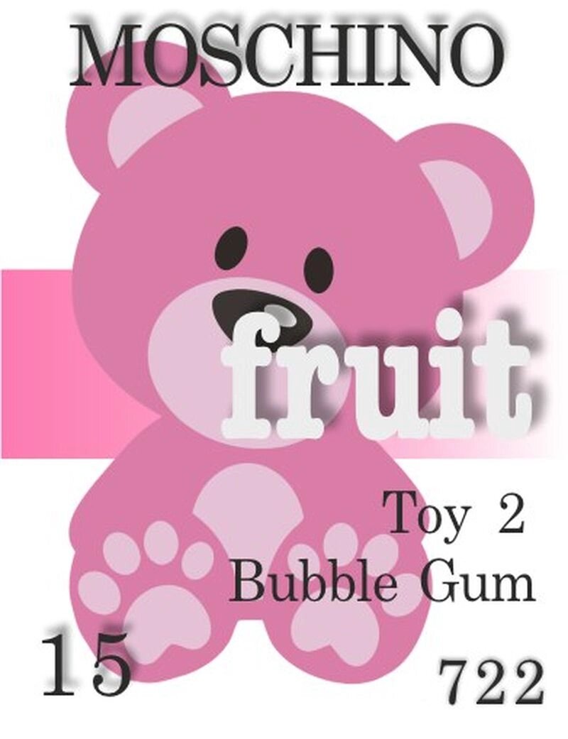 722 Toy 2 Bubble Gum Moschino 15 мл від компанії Reni Parfum | Ameli | Наливна парфумерія | Парфумерні масла | Флакони - фото 1