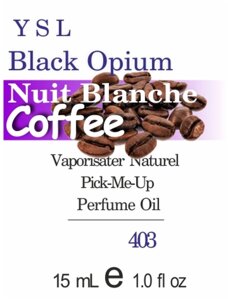 403 Black Opium Nuit Blanche Yves Saint Laurent -50мл
