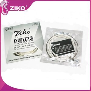 Струни акустичної гітари silver plating EXTRA LIGHT special ZIKO DUS-010