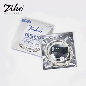 Струни акустичної гітари silver plating EXTRA LIGHT special ZIKO DUS-011