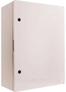 Корпус удароміцний з ASA-пластика e. plbox. 400.600.200. ASA. blank, 400х600х200мм, IP65