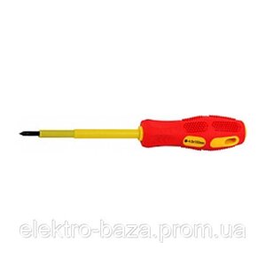 Викрутка ізольована хрестова (PH2*100) e. tool. ph. 604