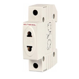 Розетка на DIN-рейку, 230, L+N, e. socket. stand. din, 230 В