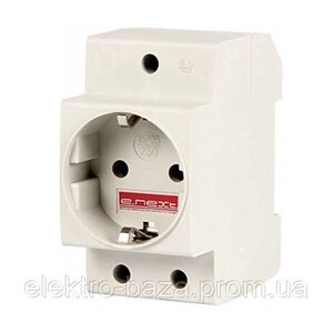 Розетка на DIN-рейку, 230 В, L+N+PE, e. socket. pro. din. tms