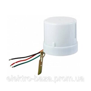 Сутінкове реле 25А IP44 біле e. sensor. light-conrol. 303. white