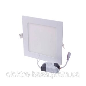 Світильник світлодіодний квадрат 18Вт 4500К 1260Лм e. LED. MP. Square. R. 18.4500