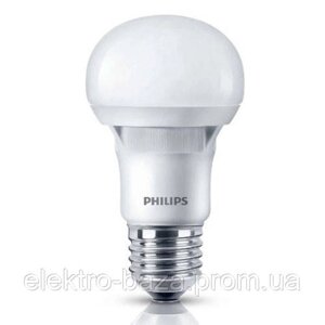 Світлодіодна лампа philips ESS ledbulb 5вт - 60вт E27 3000K 230в A60