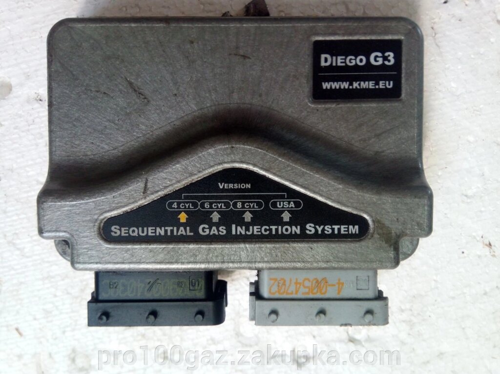 Блок управління KME Diego G3 4 циліндри б / у від компанії Pro100Gaz Установка і продаж (ГБО) - фото 1