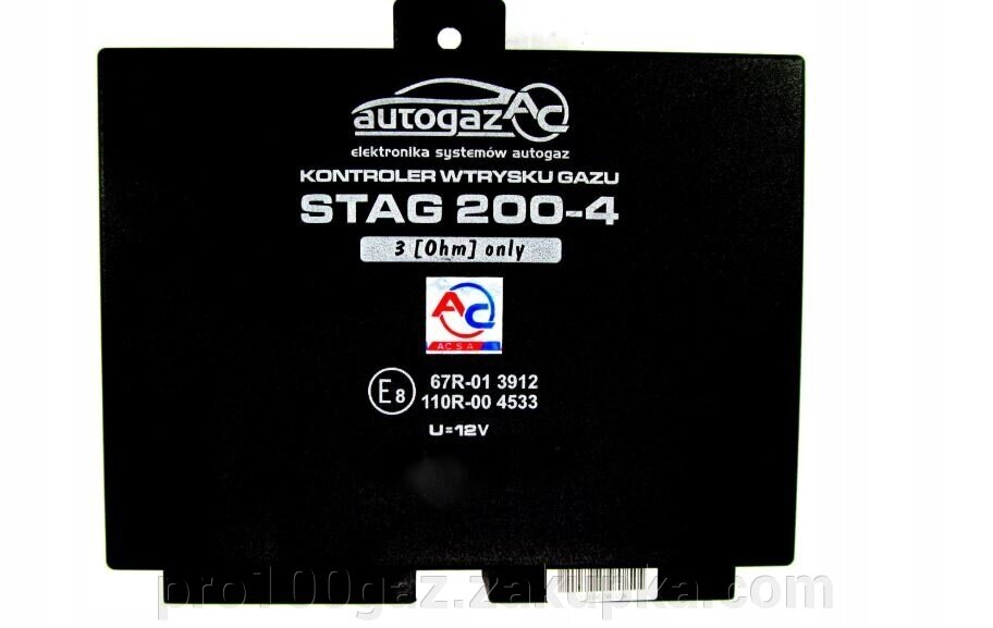 Блок управління STAG 200-4 4 циліндри б / у від компанії Pro100Gaz Установка і продаж (ГБО) - фото 1