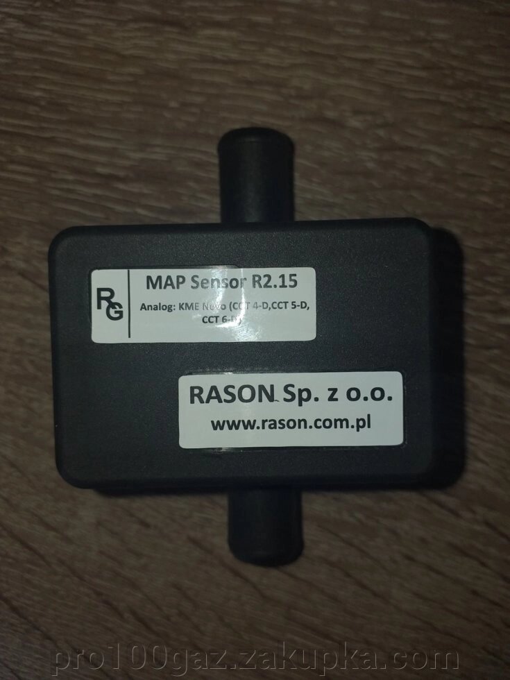 Датчик тиску і вакууму (map sensor) Rason R 2.15 аналог KME NEVO (CCT2), (CCT3), (CCT4), (CCT5), (CCT6). від компанії Pro100Gaz Установка і продаж (ГБО) - фото 1