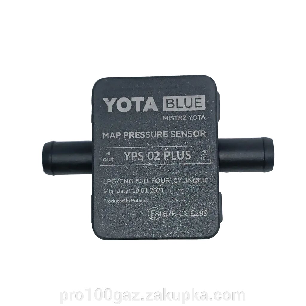 Датчик тиску та вакууму YOTA YPS-02 Plus (Majster, Yota Direct, LPG Tech) Yota Blue / Poland від компанії Pro100Gaz Установка і продаж (ГБО) - фото 1