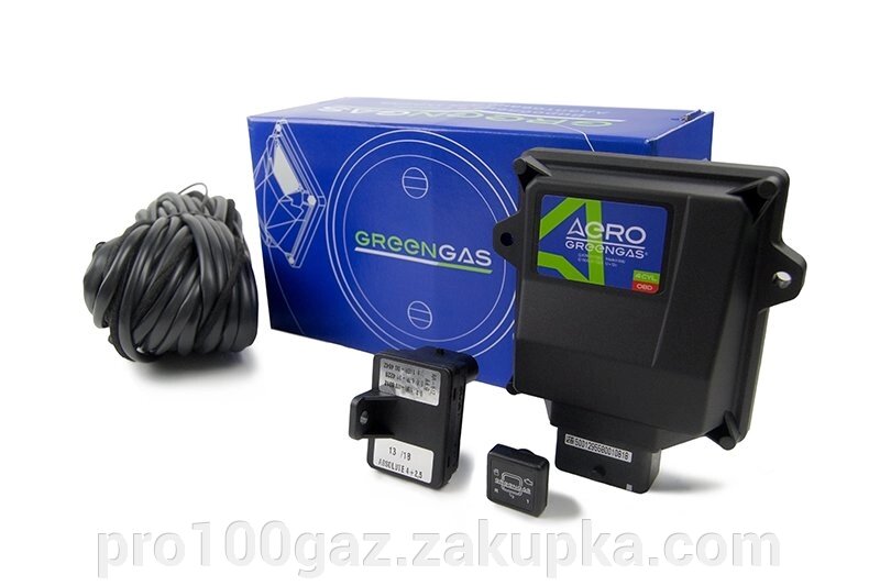 Електроніка послідовного упорскування газу Green Gaz AERO с OBD від компанії Pro100Gaz Установка і продаж (ГБО) - фото 1