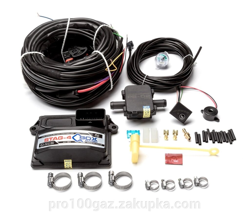Електроніка STAG-4 Q-BOX PLUS (4 цил.) (LED401 NEW) від компанії Pro100Gaz Установка і продаж (ГБО) - фото 1