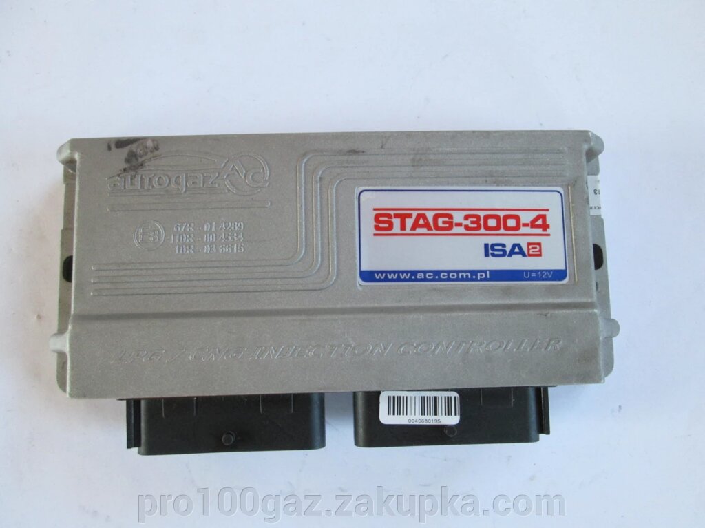 Електронний блок управління Stag 300 ISA 2 4 циліндри б / у від компанії Pro100Gaz Установка і продаж (ГБО) - фото 1