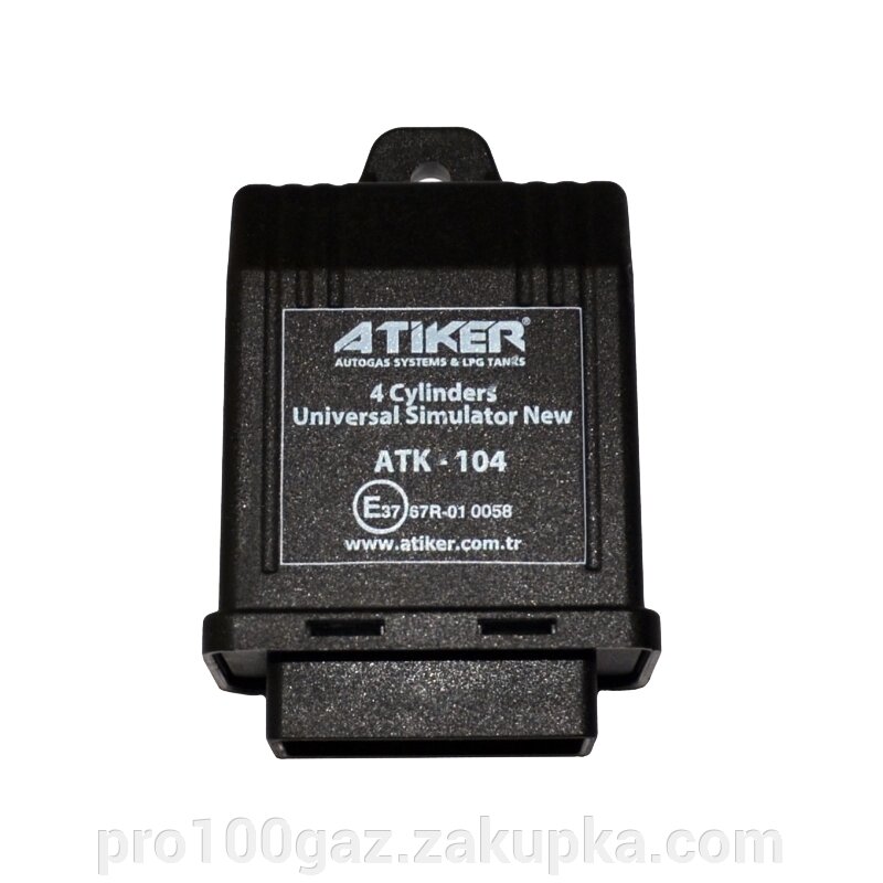 Емулятор інжектора Atiker K01.003101N роз'єм універсальний від компанії Pro100Gaz Установка і продаж (ГБО) - фото 1